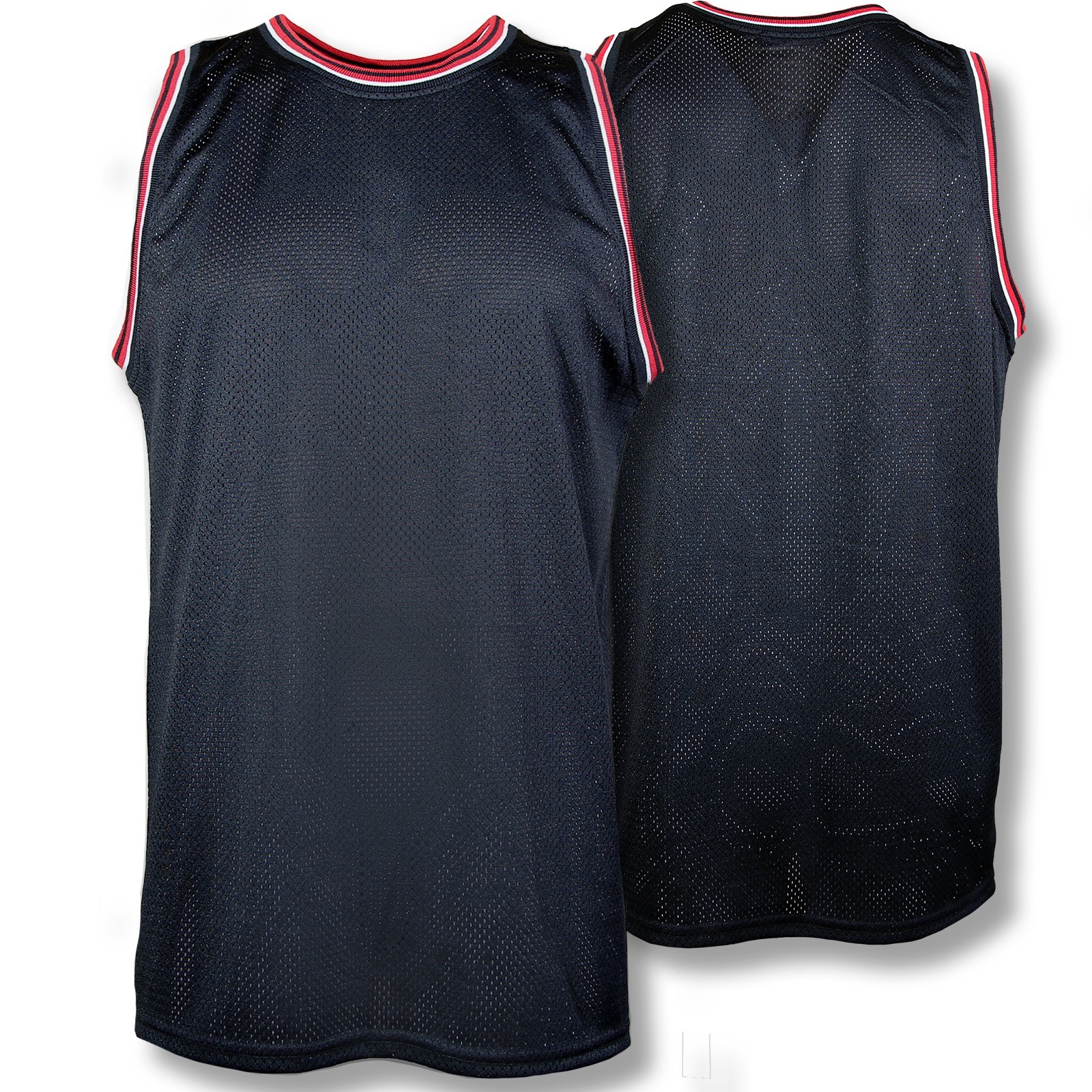 Plain Basketball Jersey Super Heavyweight Mesh NBA 90s Athletic Top Made in USA