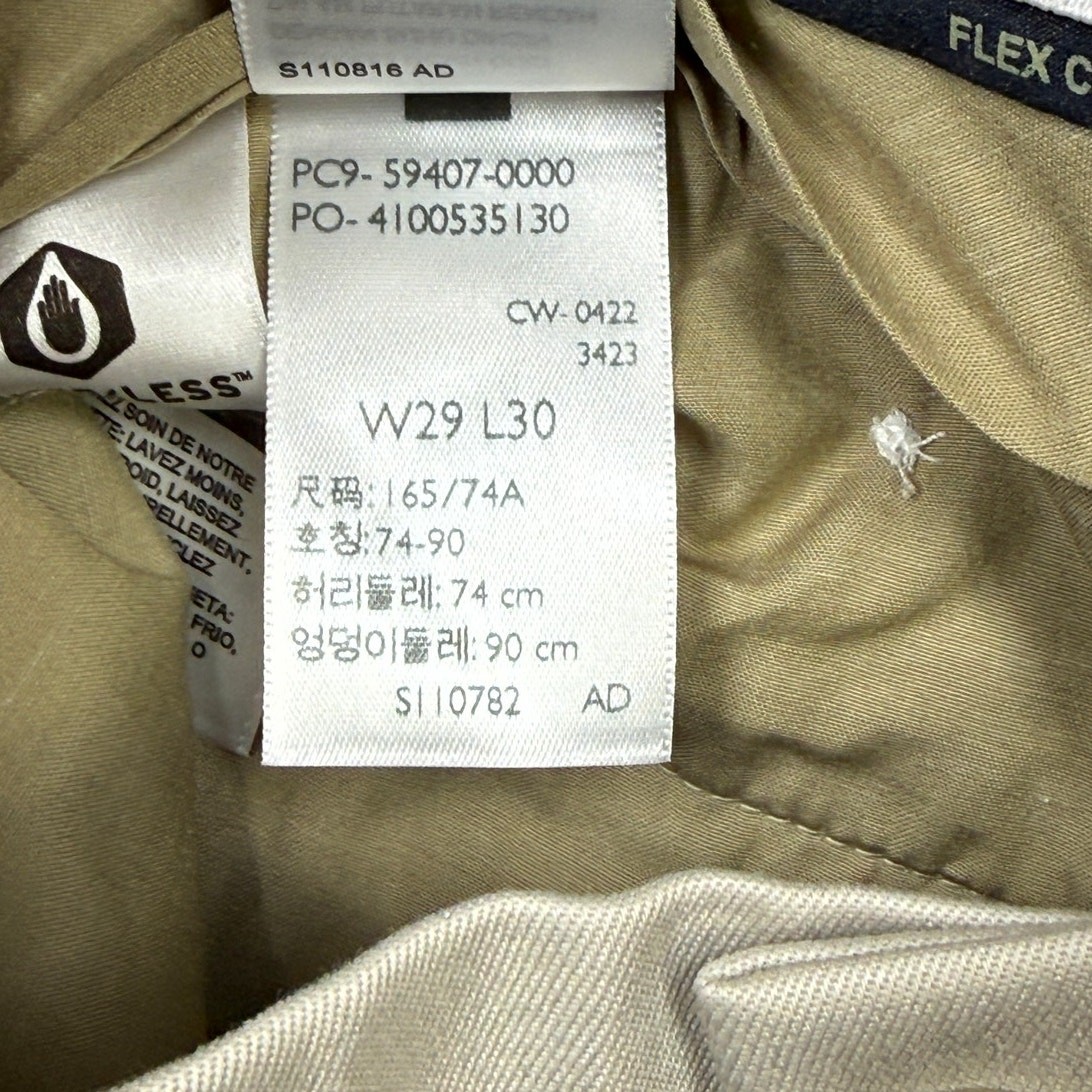 Dockers Men’s Signature Khaki Lux Slim-Fit Stretch Pants Cloud 29×30 $62