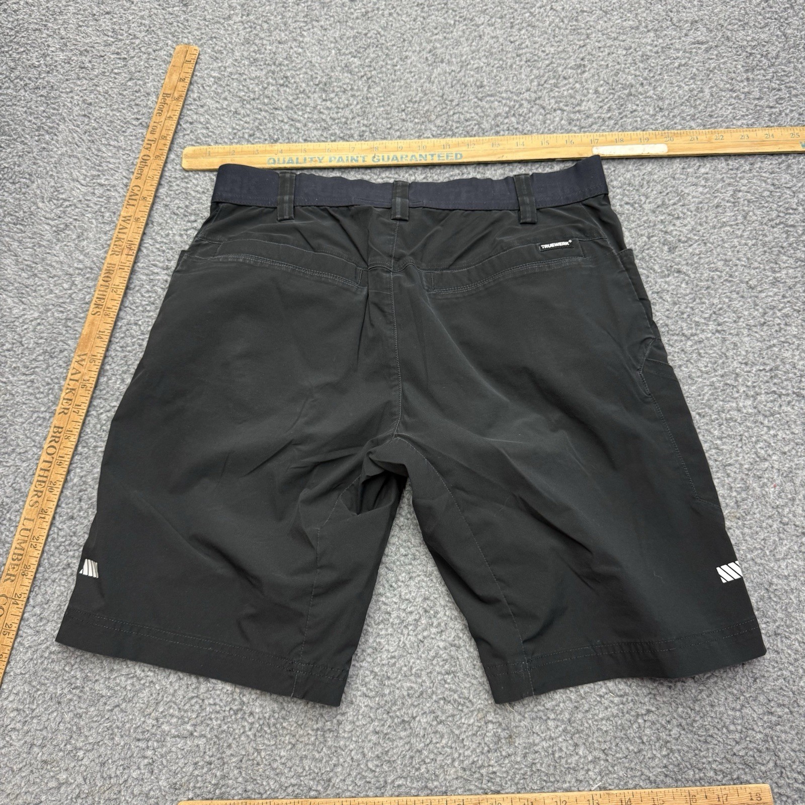 Truewerk Cloud Shorts Mens Size Medium Black Performance Tech Utility