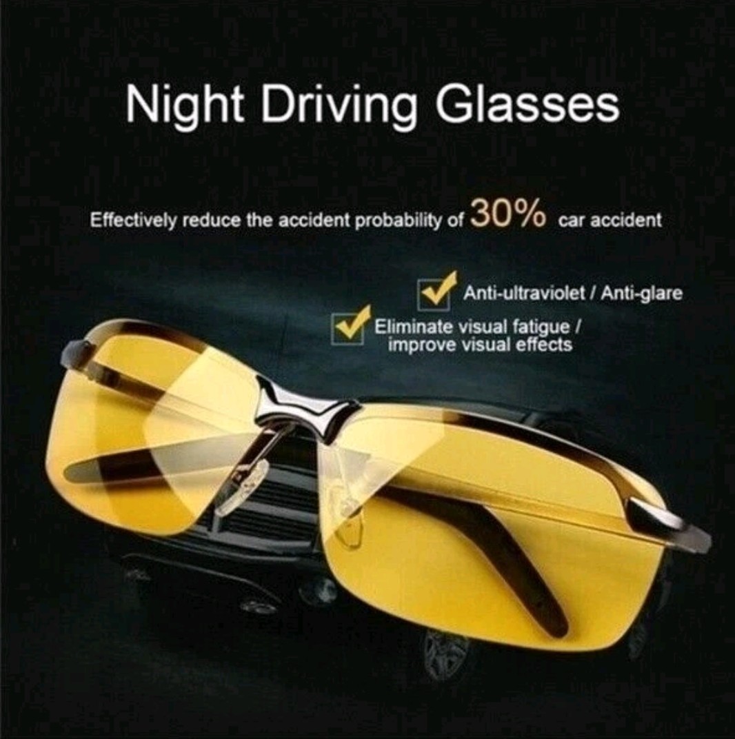 Day Night Vision Polarized Sunglasses Tac HD Driving Day Night Glasses Eyewear