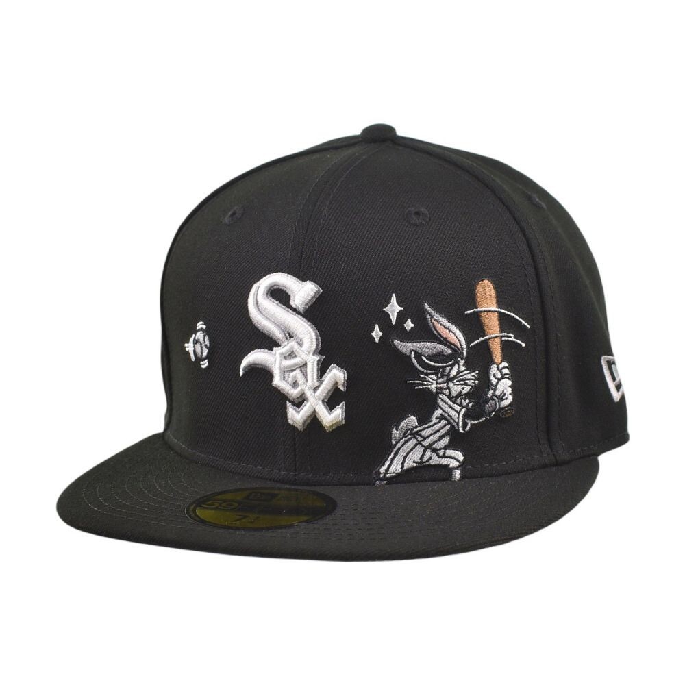 New Era Looney Tunes Chicago White Sox Bugs Bunny Men’s Fitted Hat Black