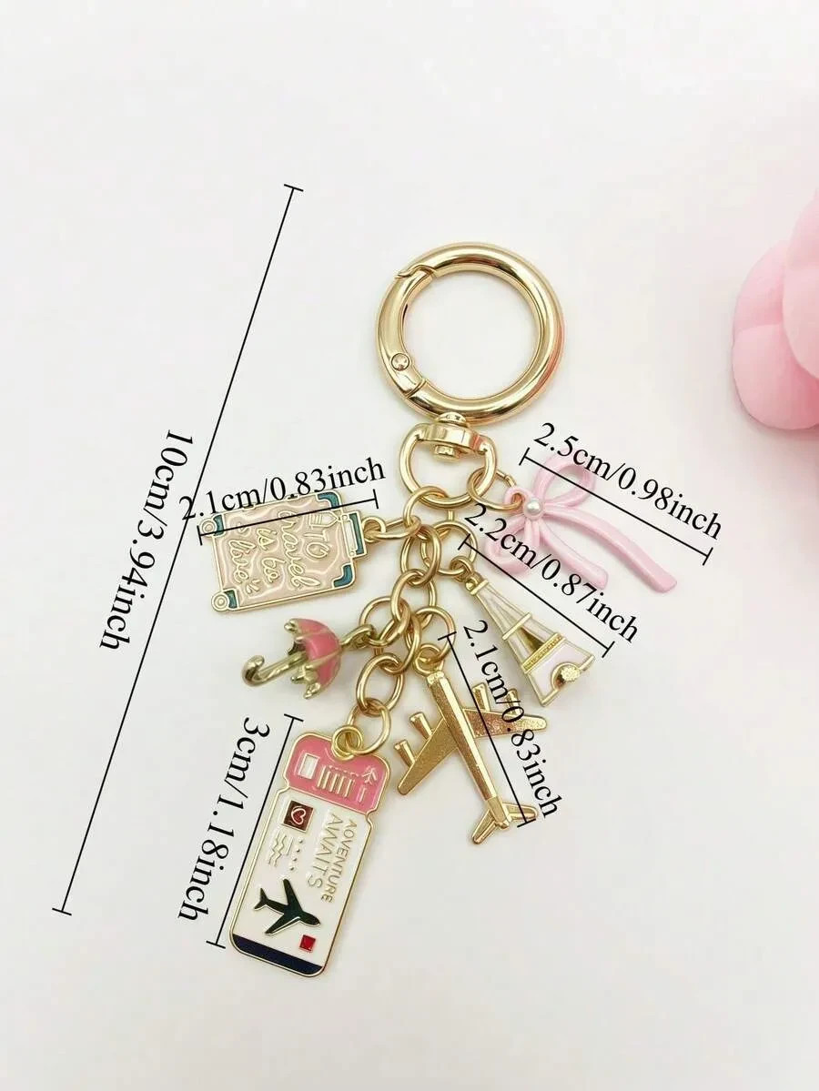 Cute Bag Charms Keychain Purse Charm Handbag Accessories for Women