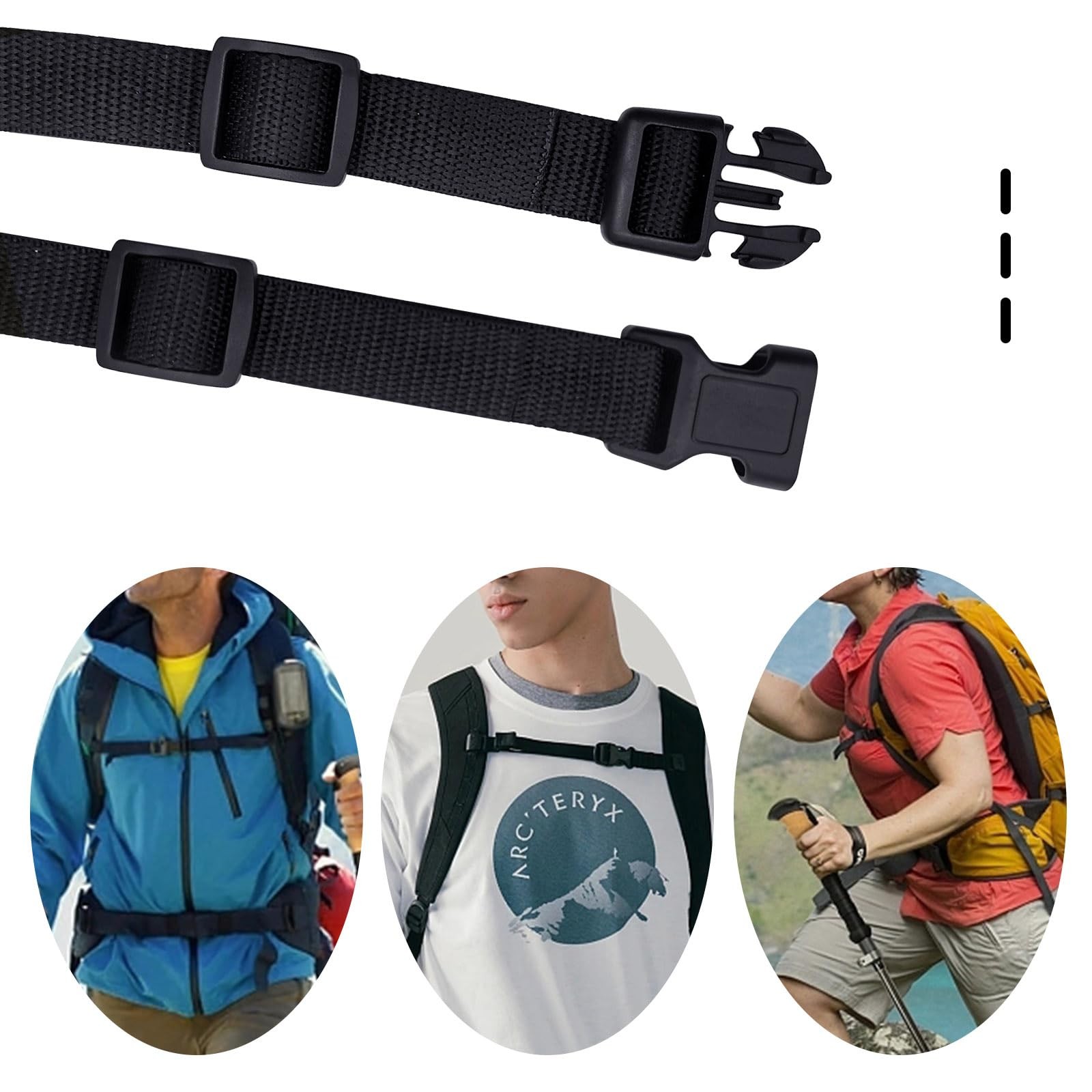 Adjustable Replacement Backpack Chest Strap Outdoor Backpack Accessories