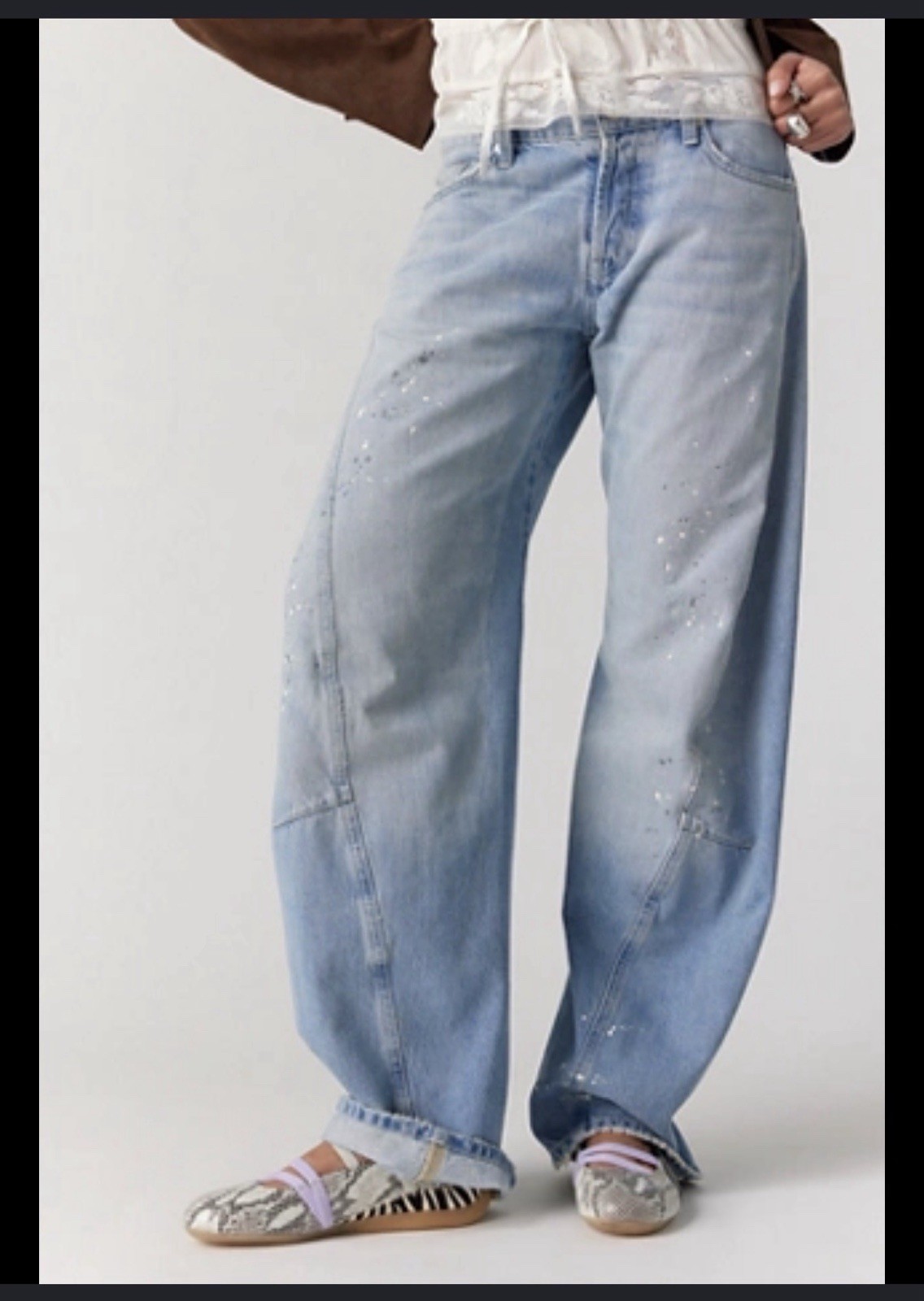 We the Free Fable Low Rise Barrel Jeans