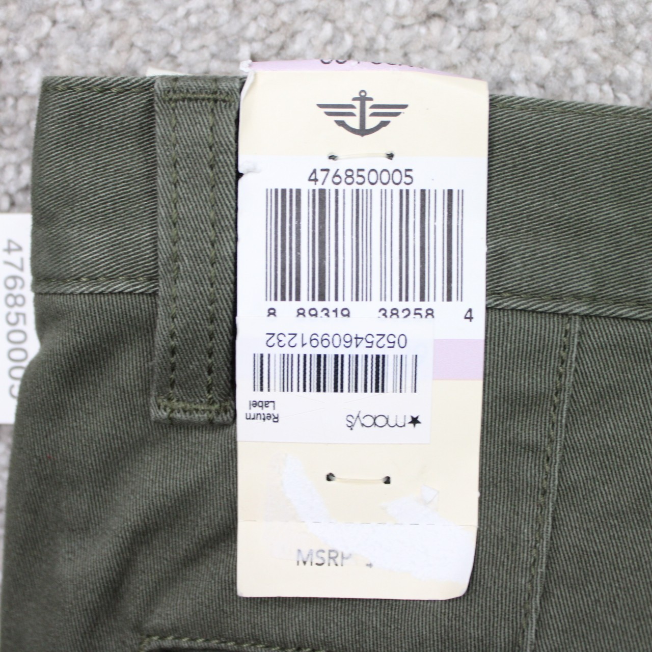 Dockers Pants NWT Mens 32×29 Green The Broken In Straight Fit Stretch Flat Front