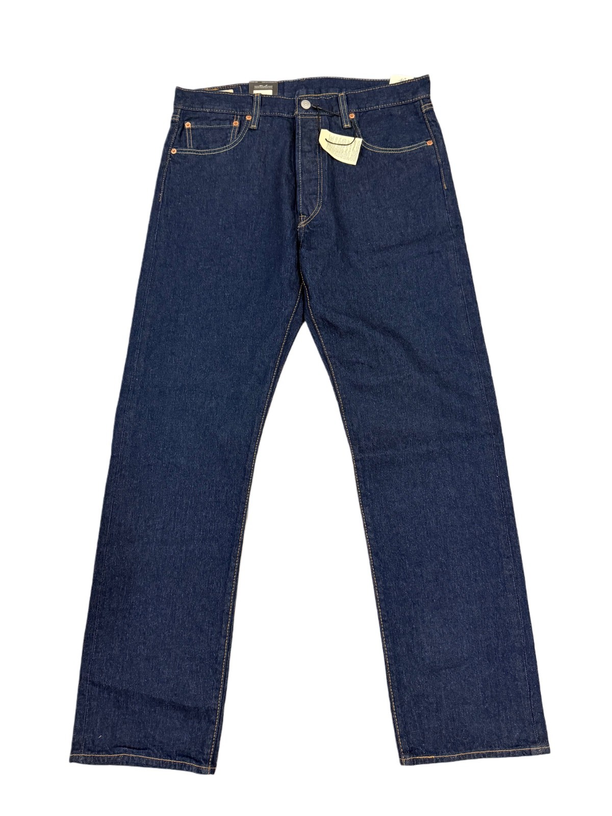 Levi’s Premium 501 ’93 Straight Fit Mens Jeans Color Rinse Blue 798300241
