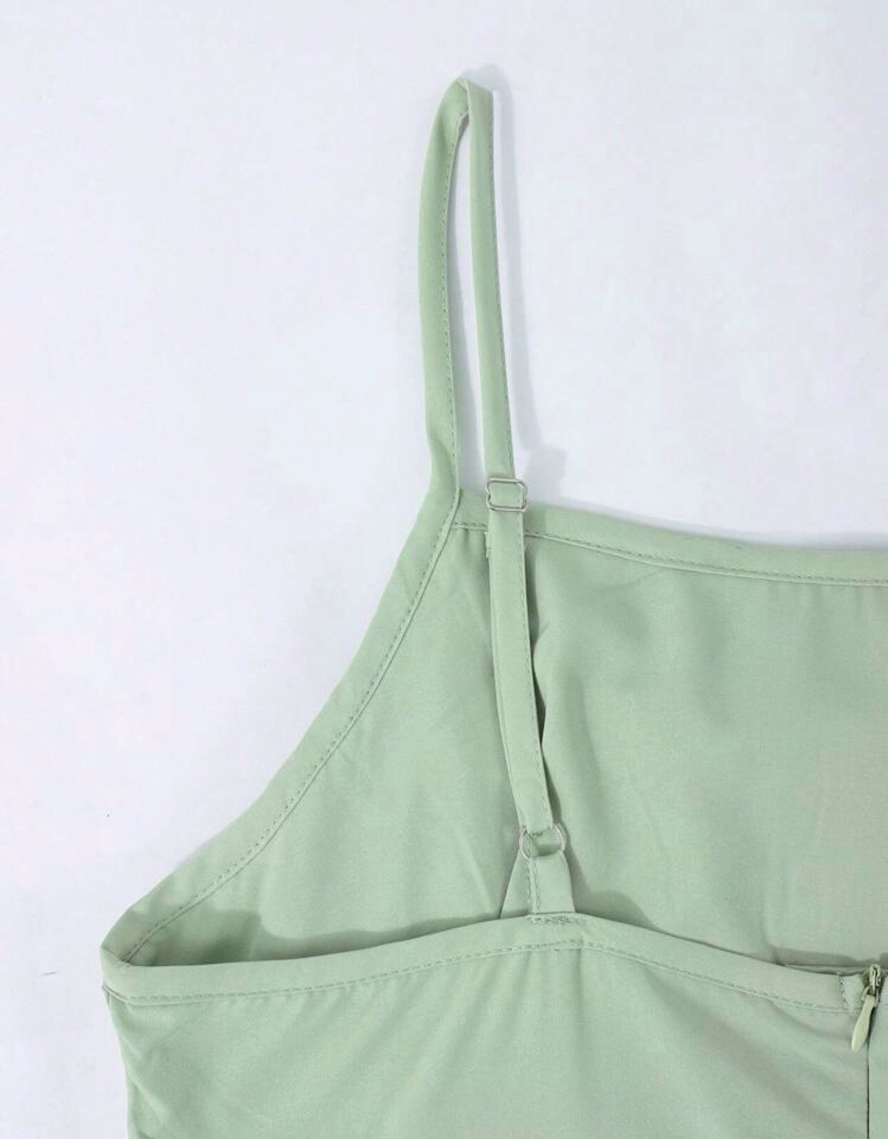 Girls Dress Size 13 Years Light Green Sleeveless New Without Tags