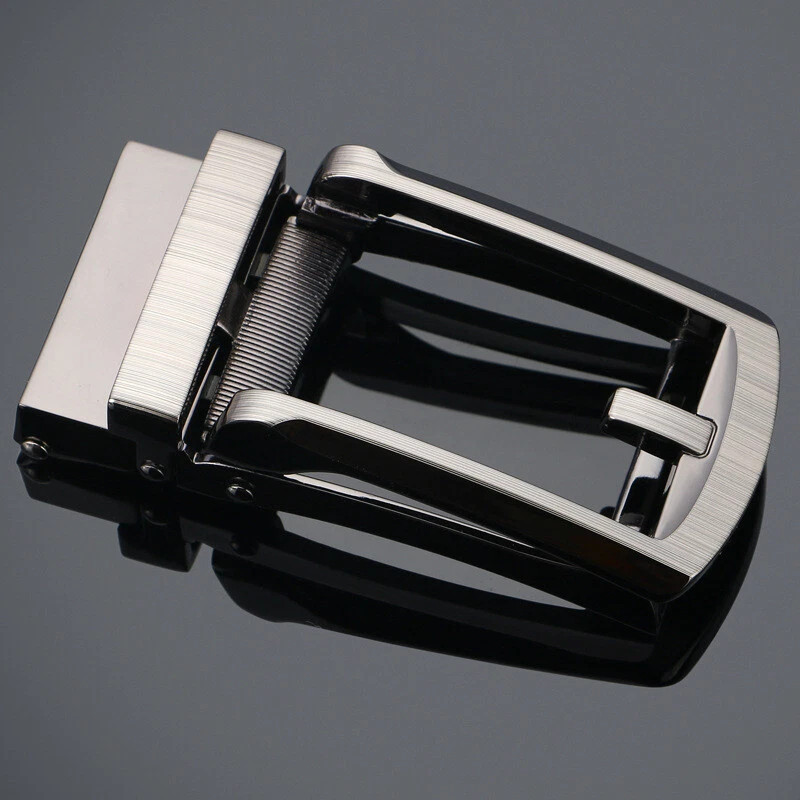 2 Pack Ratchet Belt Buckle Only for 1 1/4″ Slide Belt Strap Buckle Adjustable