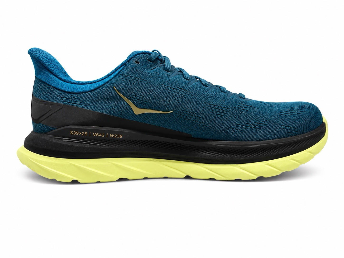 HOKA ONE ONE Mach 4 Men’s Size 10 Blue Coral Black Running Shoes Sneakers