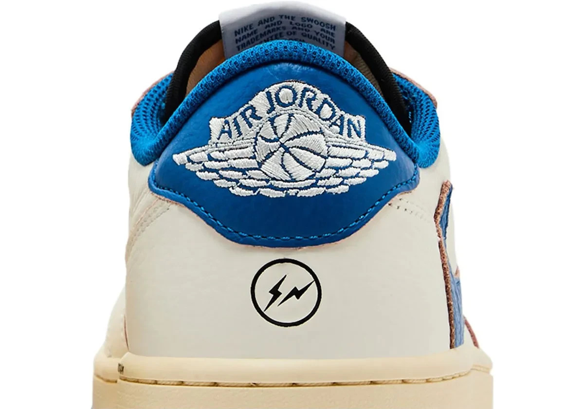 Nike Air Jordan 1 Low OG Fragment x Travis Scott Military Blue DM7866-104 Men’s