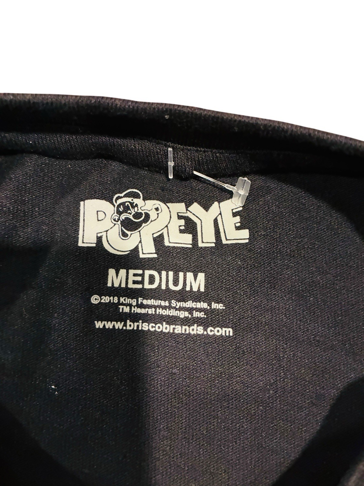 Popeye Beast Graphic T-Shirt Gold Chains Watch Brisco Brands Medium NWT Street