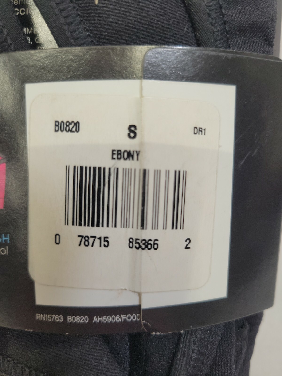 NEW Small Hanes B0820 Jogbra Seamless Wirefree Sports Bra Small Black NWT