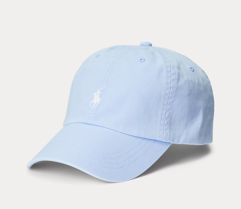 Polo Ralph Lauren Men’s One Size Cotton Chino Adjustable Ball Cap Office Blue