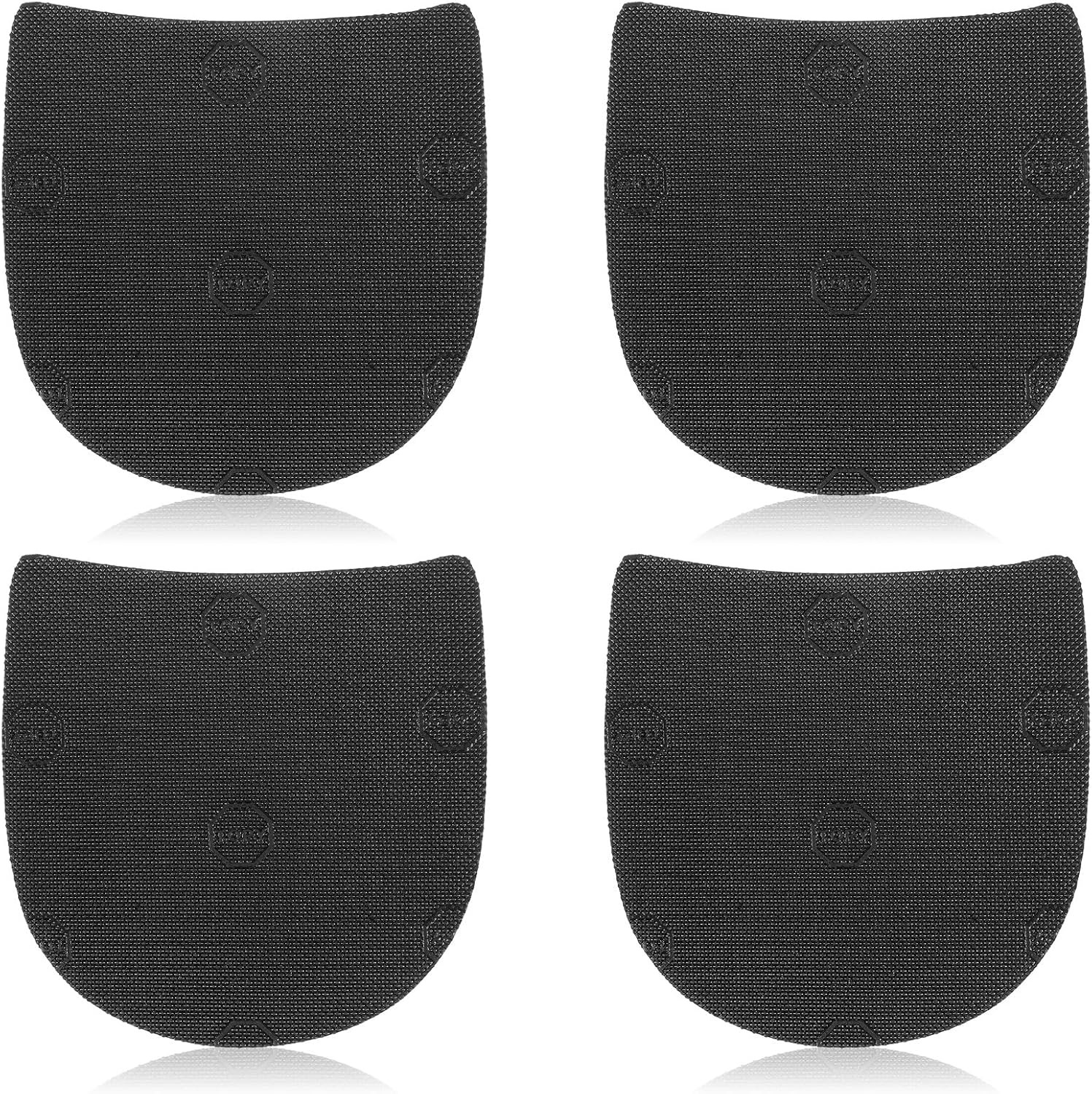 2 Pairs Shoe Repair Rubber Heels, Anti-Slip shoe heel repair kit Cuttable Boot H