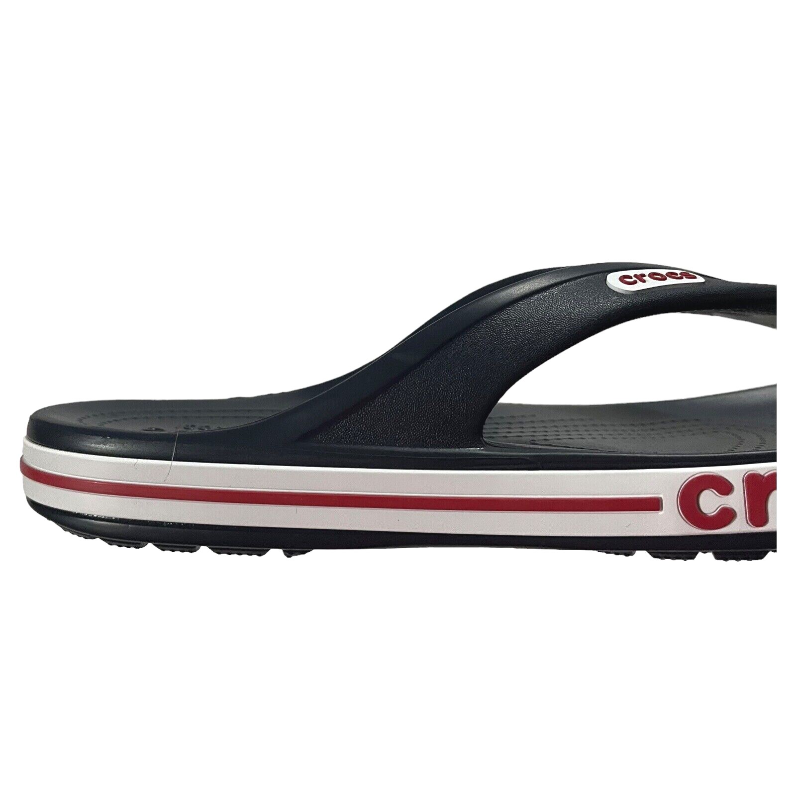 Crocs Bayaband Womens Flip Flop Sandal Sz 9 Navy Blue Water Friendly Lightweight