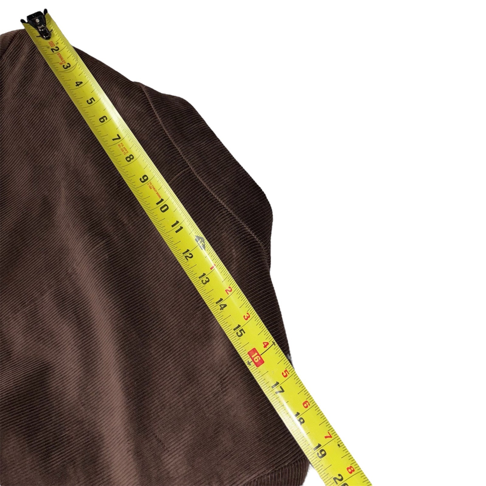 Saddlebred 40R Brown Corduroy Sport Coat Blazer 2 Button 100% Cotton