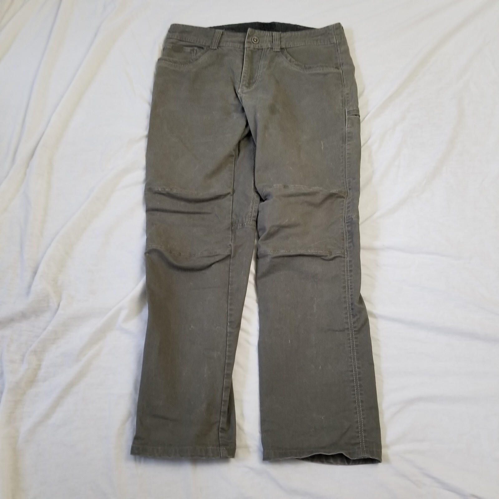 Kuhl Pants Mens 32×30 Rebel Gray Vintage Patina Day Hiking Outdoor Canvas Work