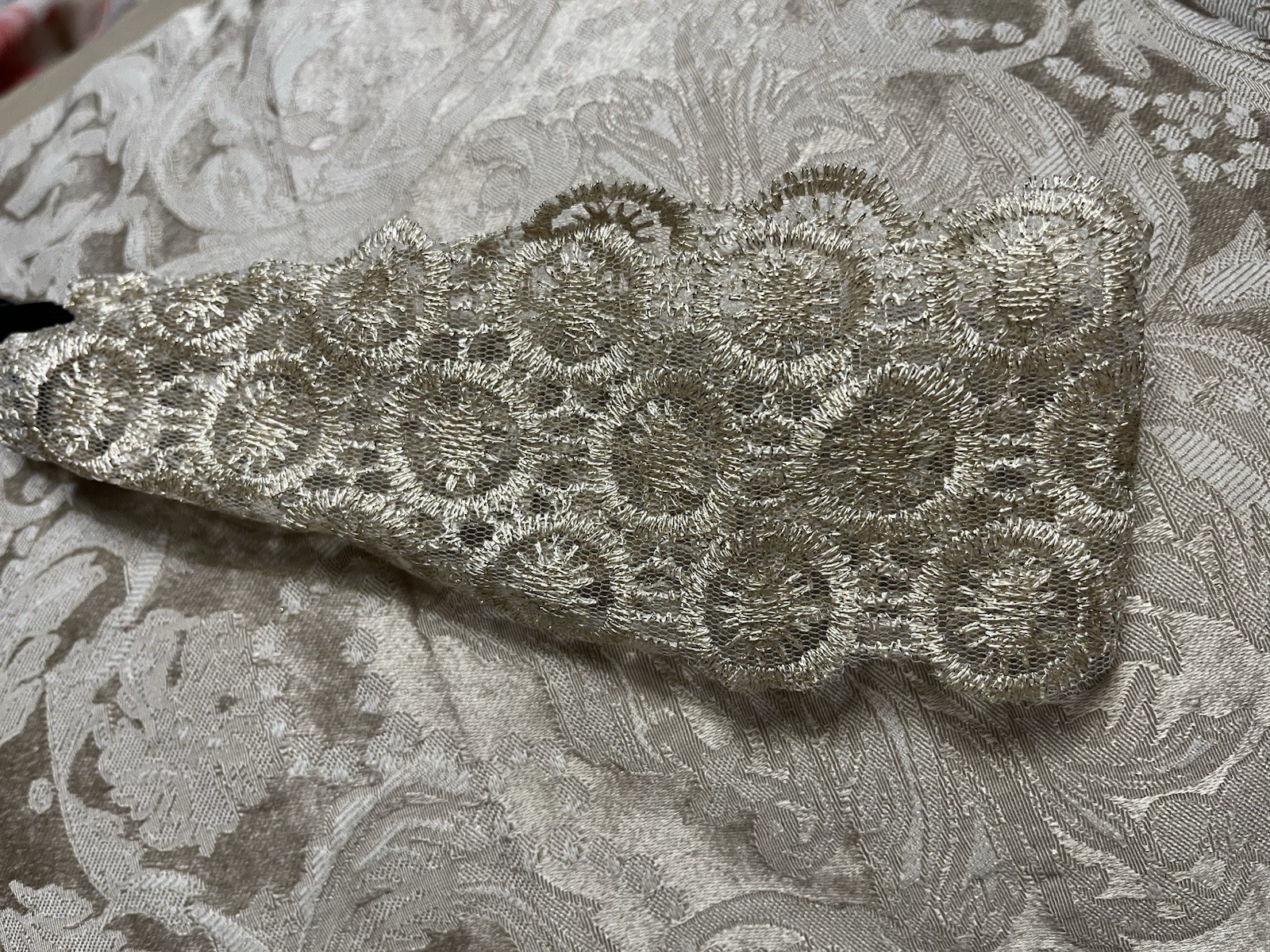 Women Lace Headband Stretch Hairband Elegant Wide Headwrap