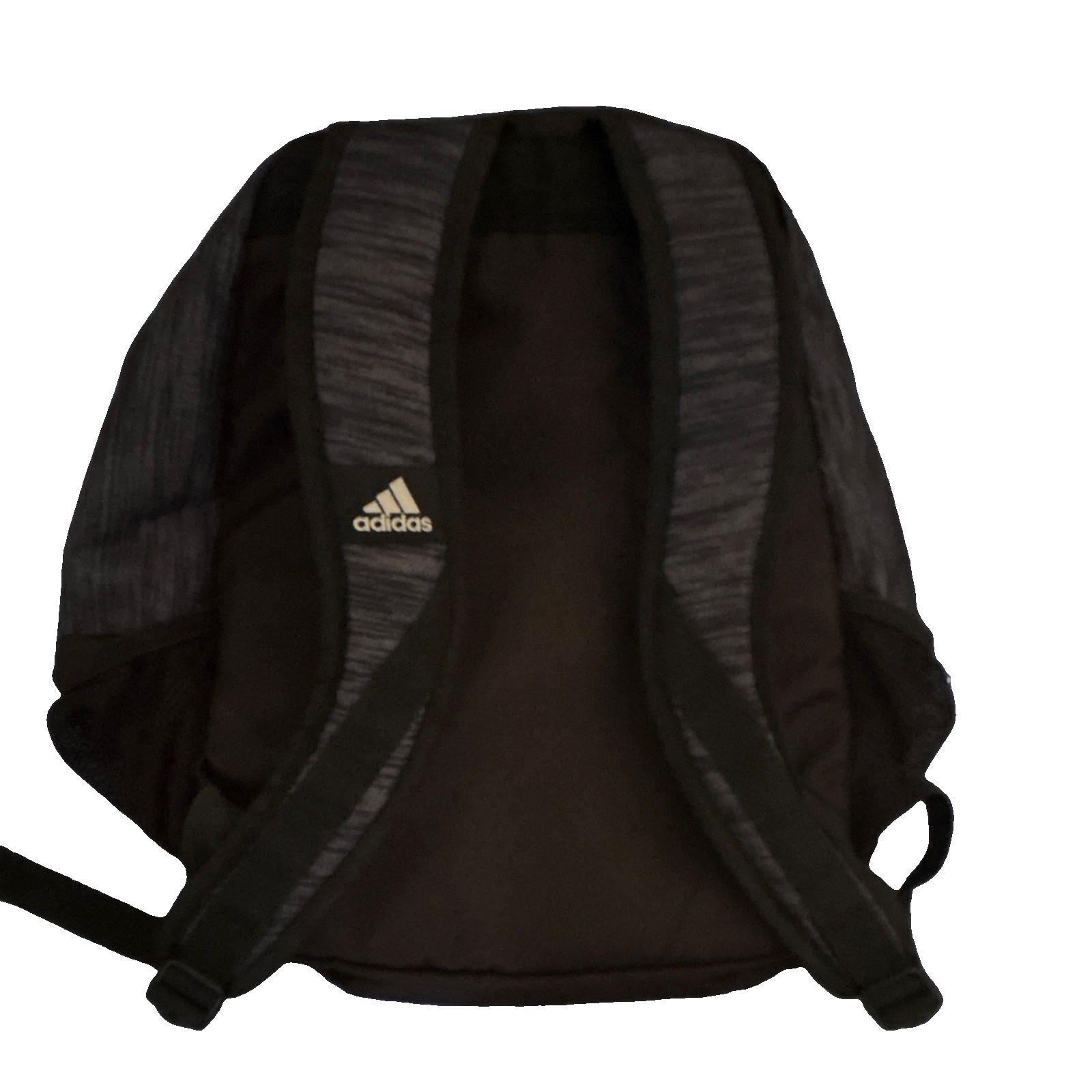 adidas Kids Backpack Padded Adjustable Straps 100% Recycled Polyester Black Gray