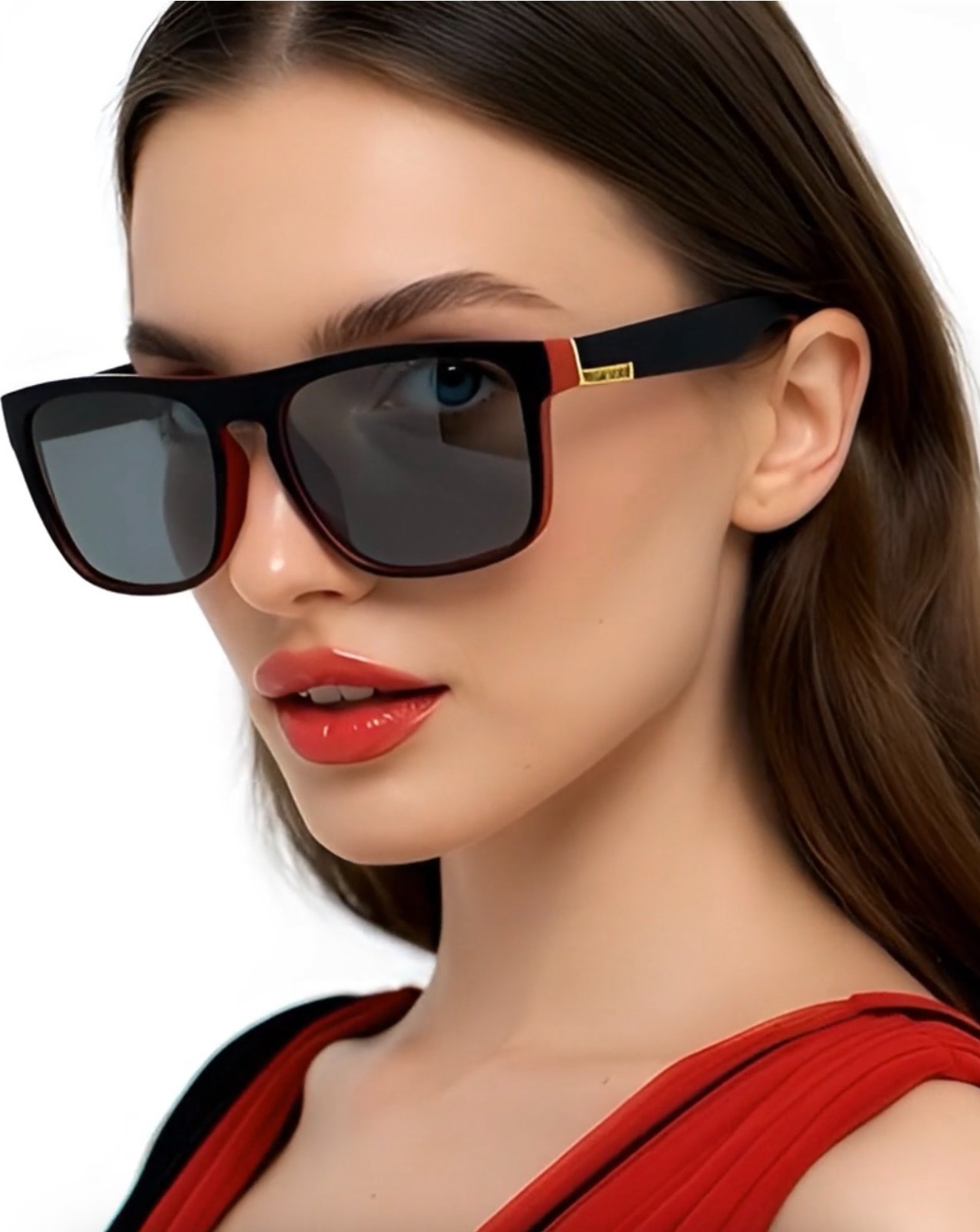 Square Polarized Sunglasses for Men Women Outdoor Sports Driving Glasses Golfing