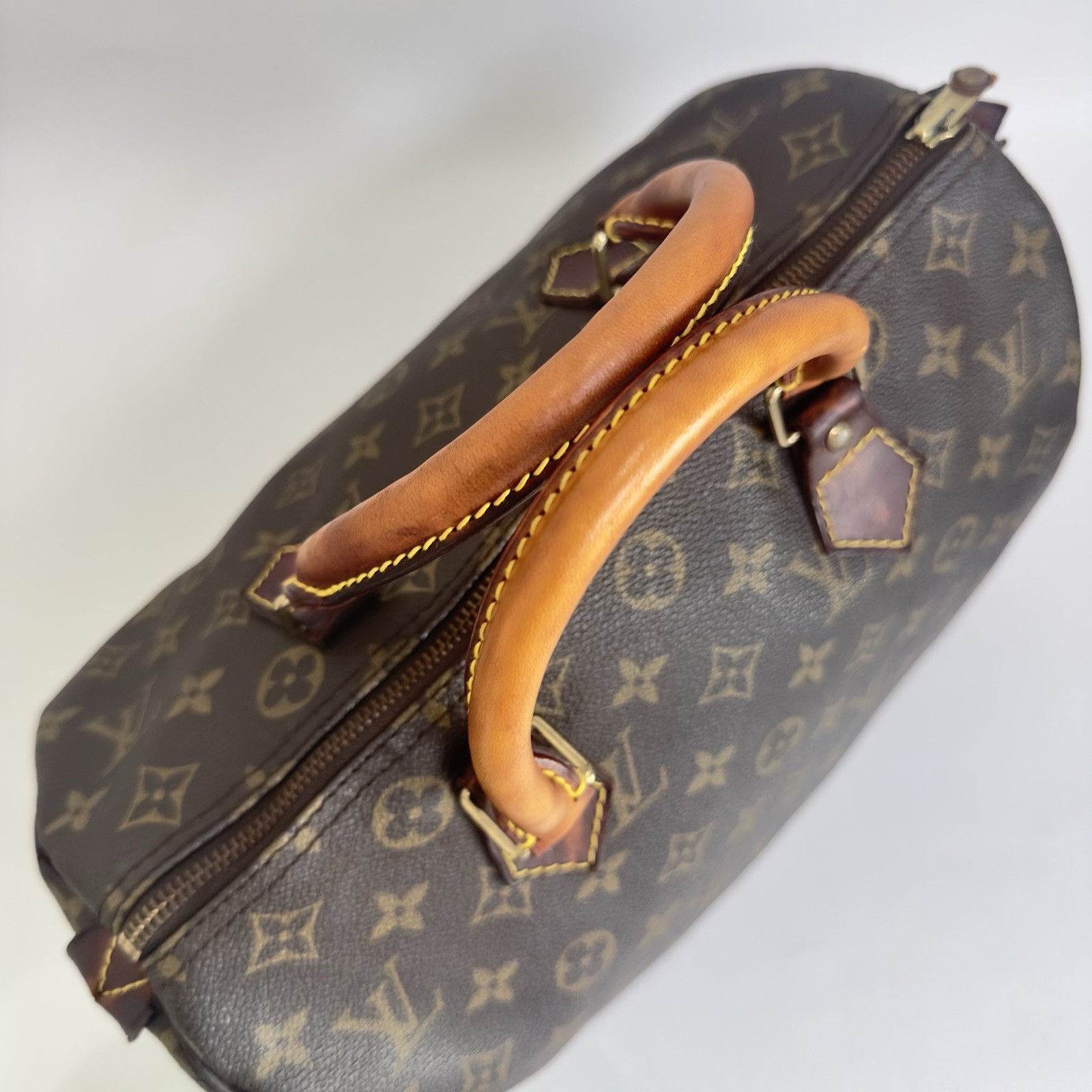 LOUIS VUITTON Speedy 30 M41526 Handbag Boston bag Monogram Brown Women’s Auth