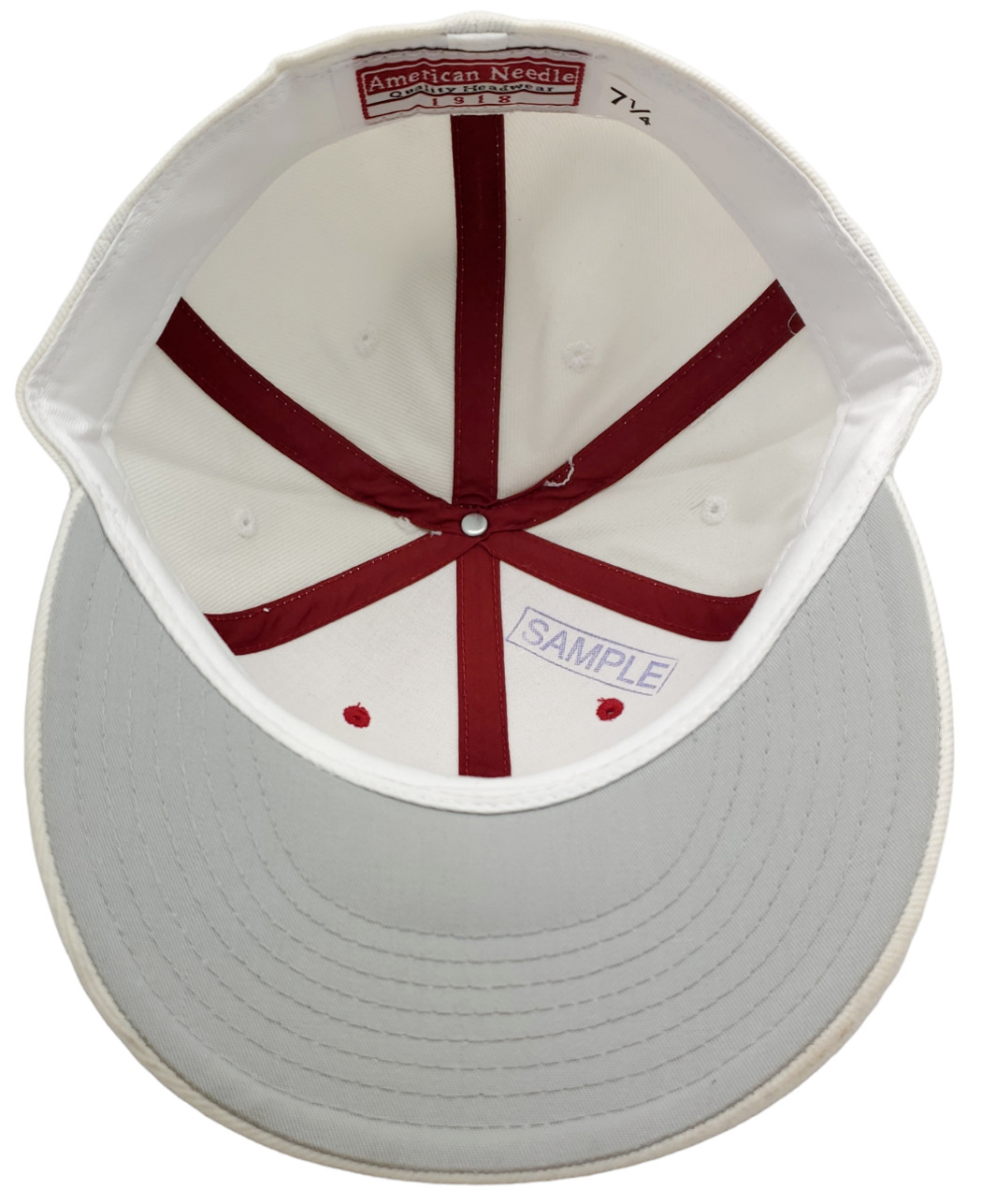 Philadelphia Phillies Fitted Hat 1981 Logo 2-Tone White/Maroon