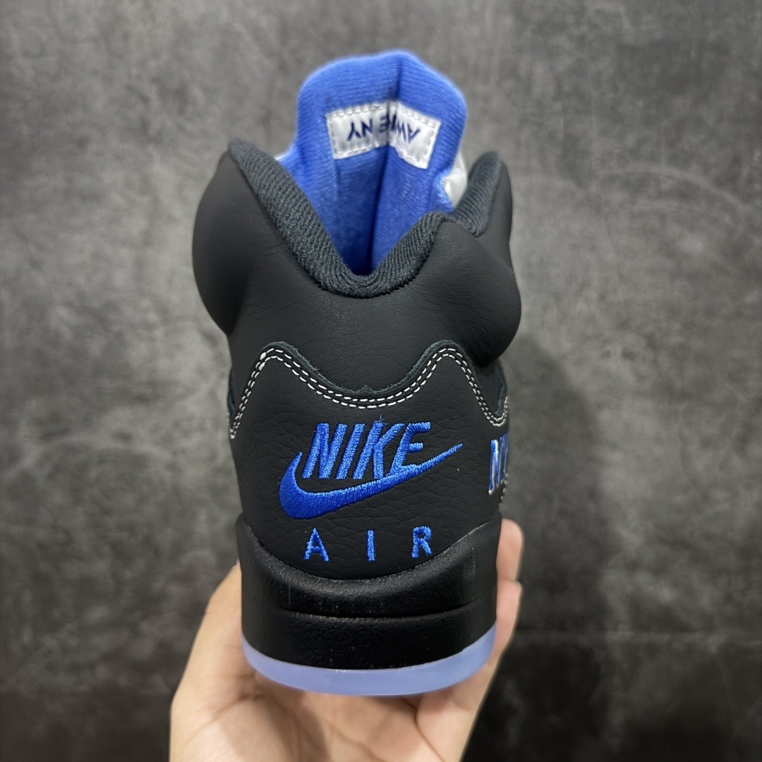 Awake NY x AJ 5 Retro ‘Black Racer Blue’ DV4982-004 Men’s Size Ship Now