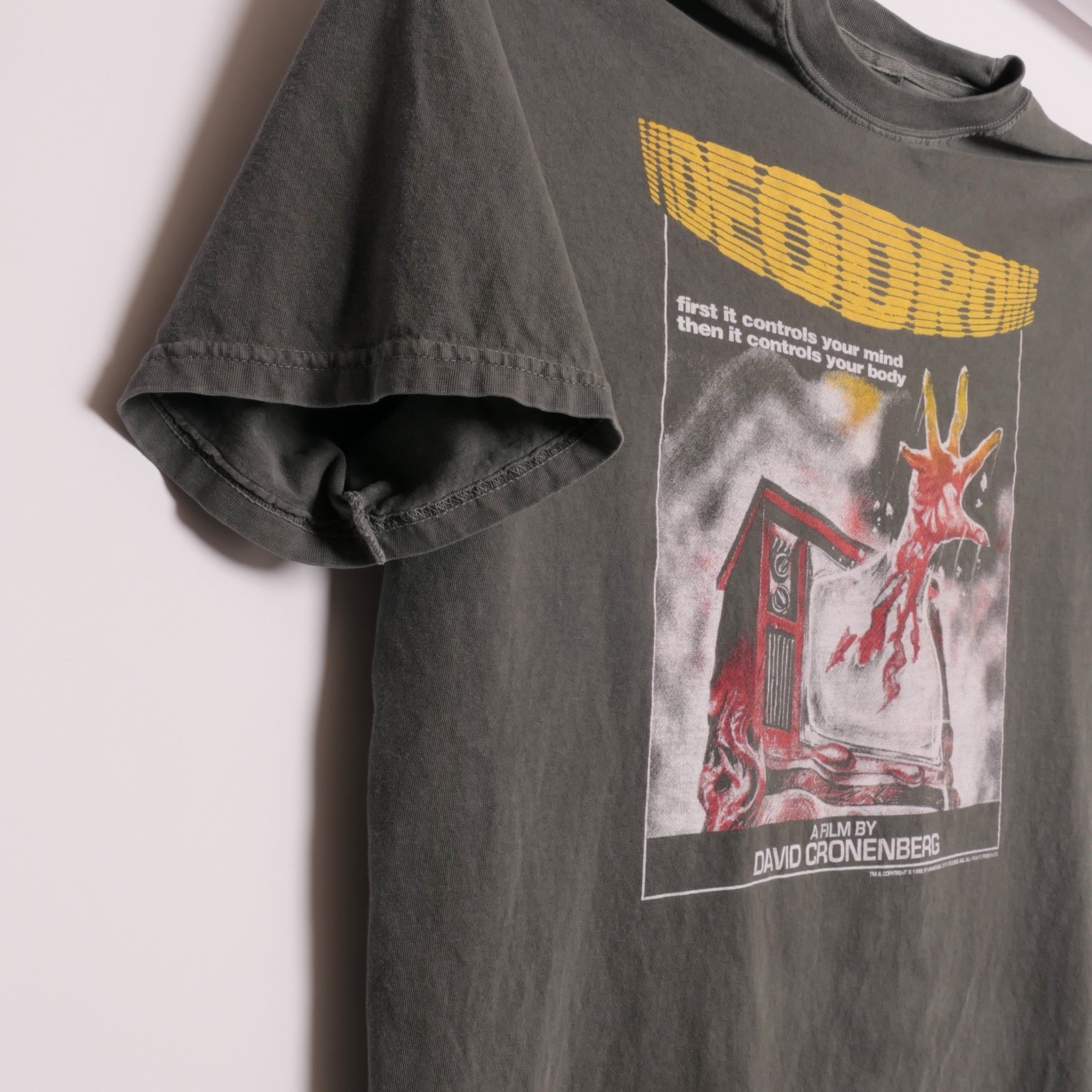 Videodrome Movie Tee David Cronenberg 1980s Body Horror Film Debbie Harry XL