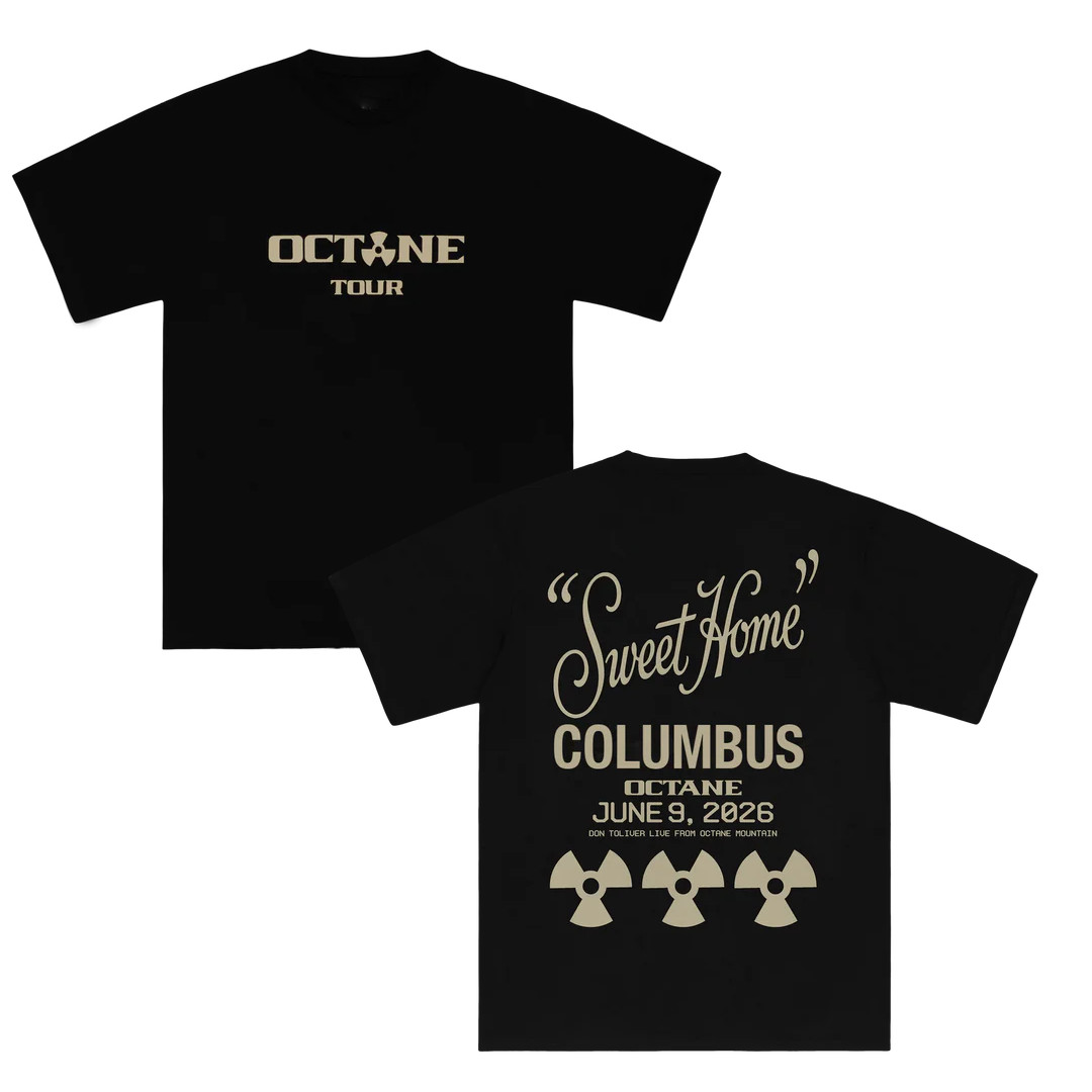 Don Toliver Merch – Octane “Sweet Home” Columbus On June 9, 2026 T-Shirt