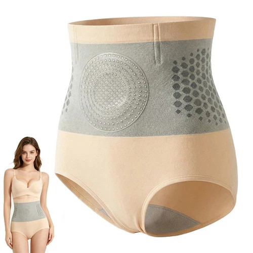 Women High Waist Seamless Shapewear Tummy Control Body Briefs