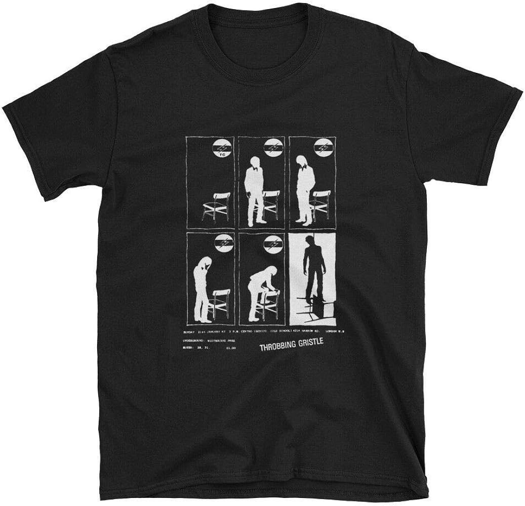 Throbbing Gristle Black Cotton Unisex S-5XL Shirt MM121