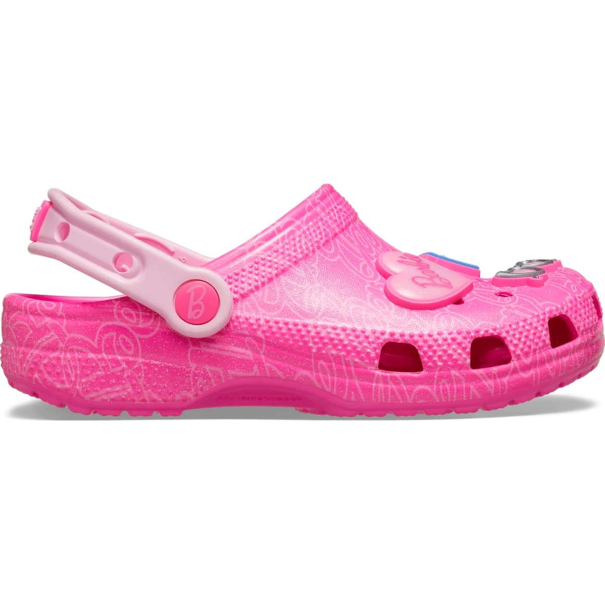Crocs Kids Mattel Pink Barbie Classic Clogs