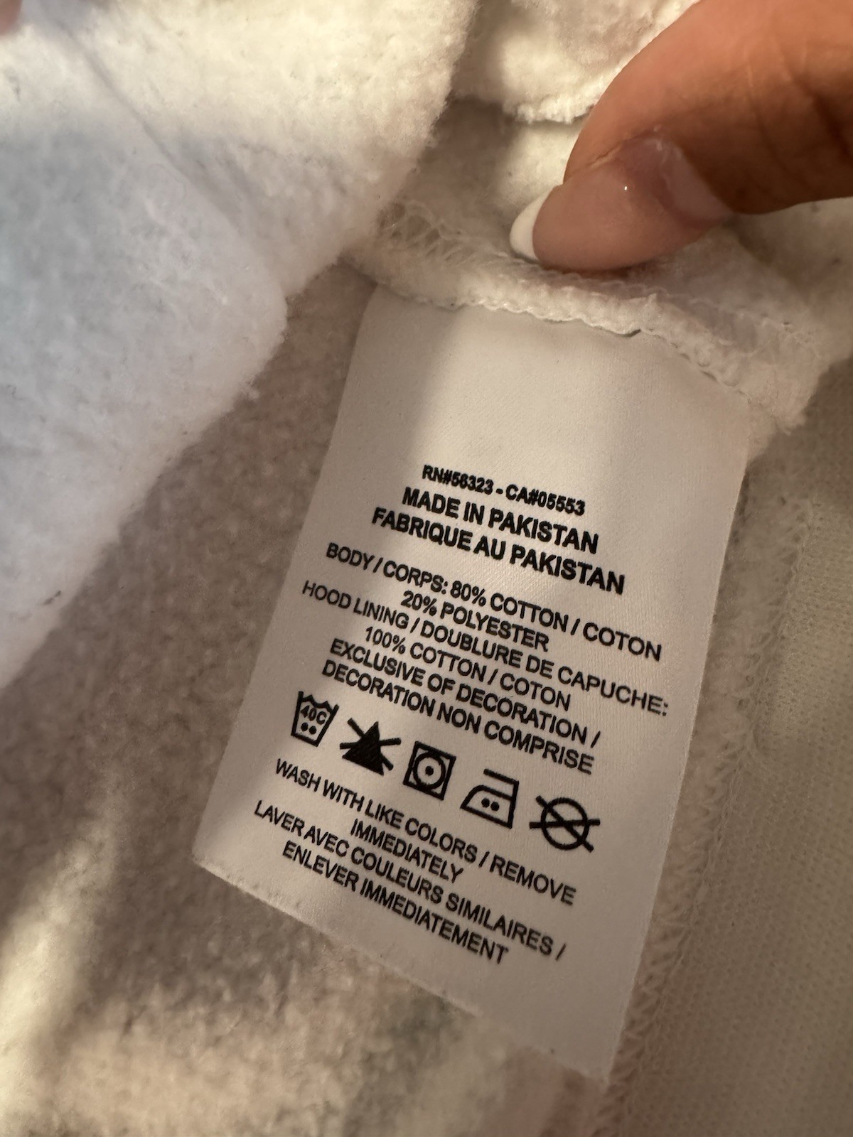 Nike Mens Sweatshirt and White Size Large (see Description)