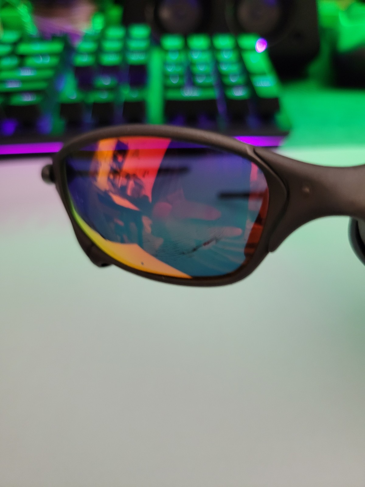 Vintage Oakley Juliet X-Metal Early Phase X-Serial Ruby Iridium Set Box