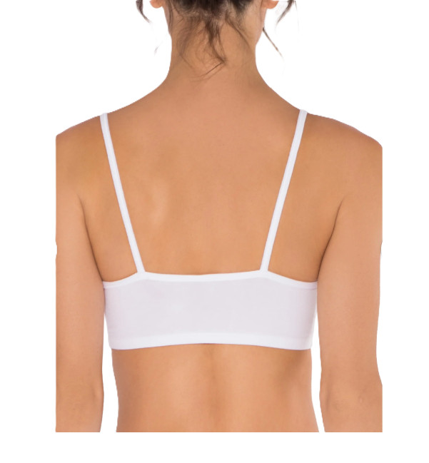 Fruit of The Loom Women’s Spaghetti Strap Cotton Pull Over 3 Pack Sports Bra