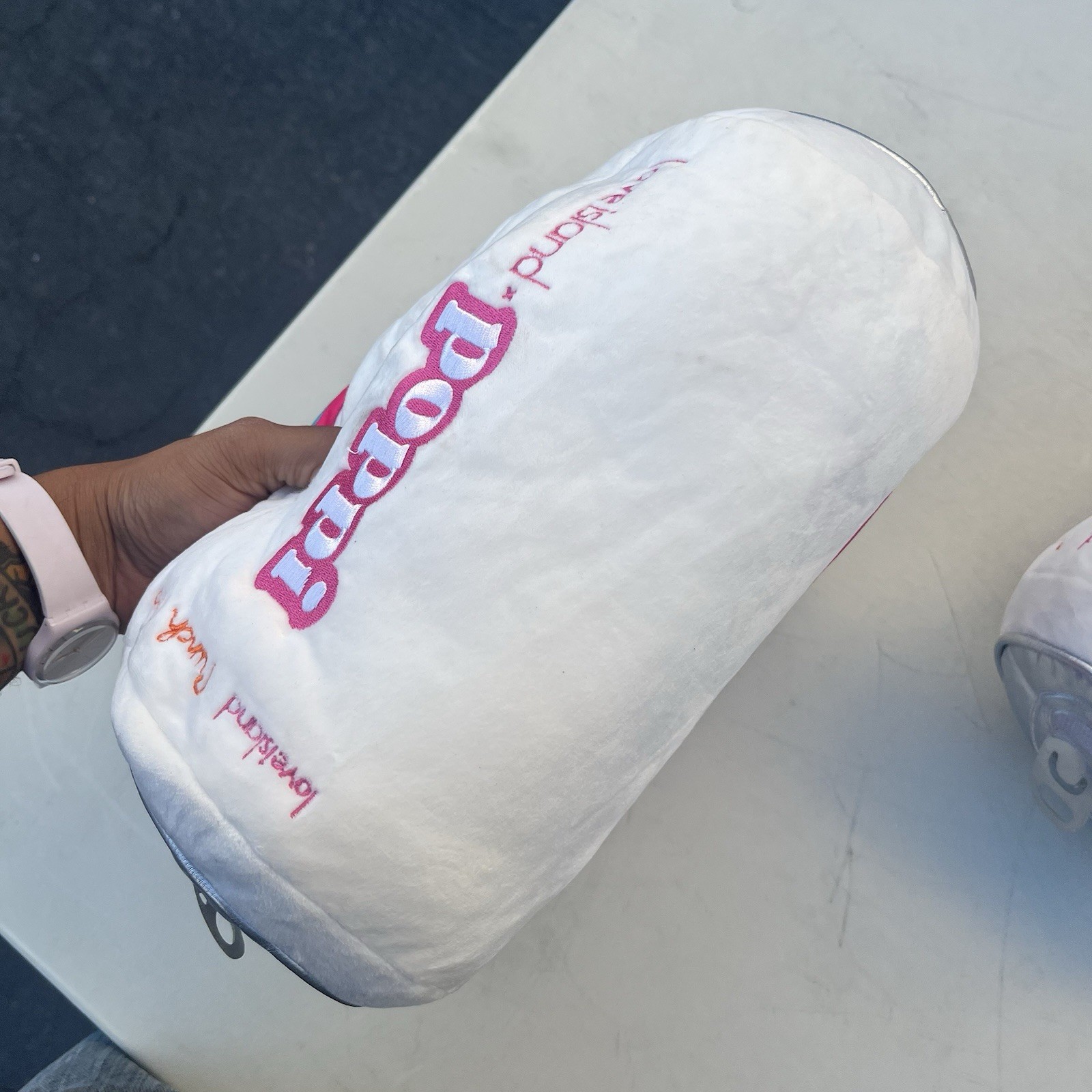 Poppi x Love Island Punch Pop Merch Can Slippers Netflix