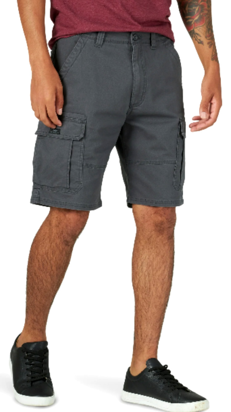 Mens Wrangler 5-Star Cargo Shorts w/ Stretch CAMO Above Knee CHOOSE COLOR & SIZE