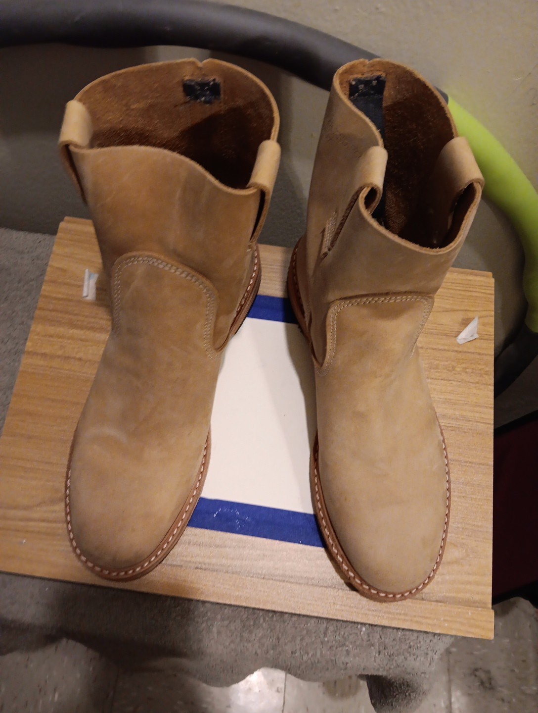 Timberland Boot Company 4124R Men’s LEATHER Coulter Pull On MADE IN USA 9M