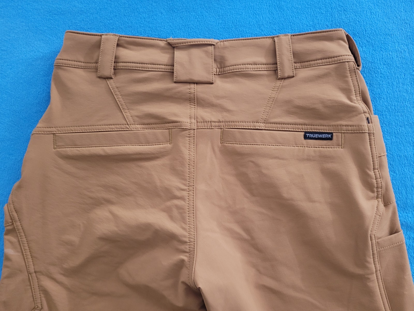 Truewerk Men’s Pants T2 WerkPant Sand 30×32 Utility Performance NWT