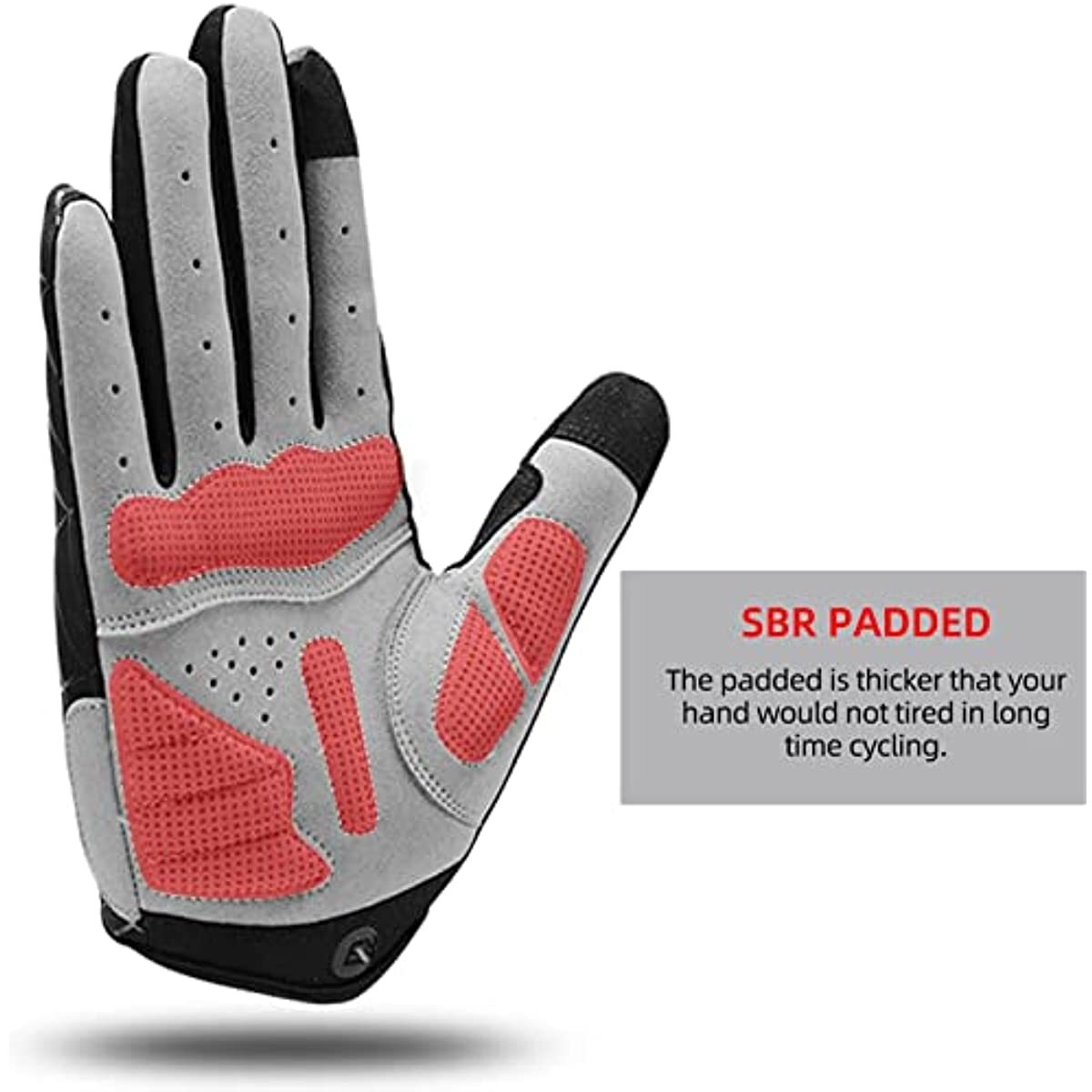 ROCKBROS Cycling Gloves Full/Half Finger Breathable Gel Pad Mountain Bike Gloves
