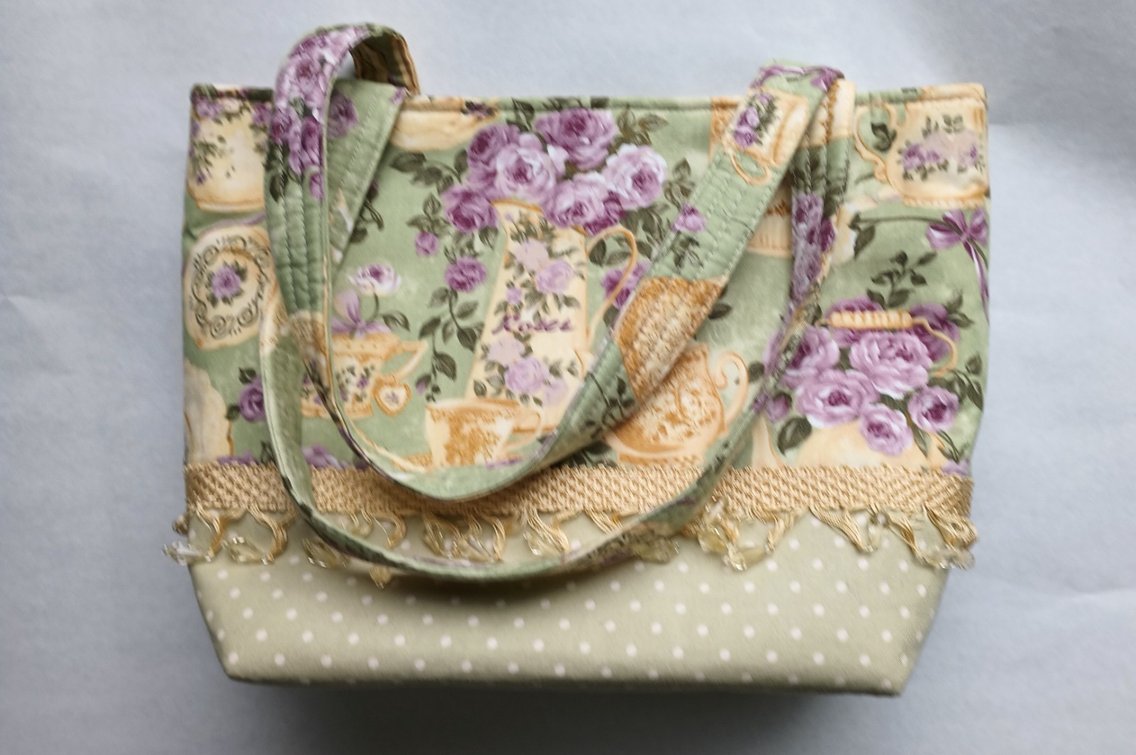EFY Ladies Floral Cloth Handbag