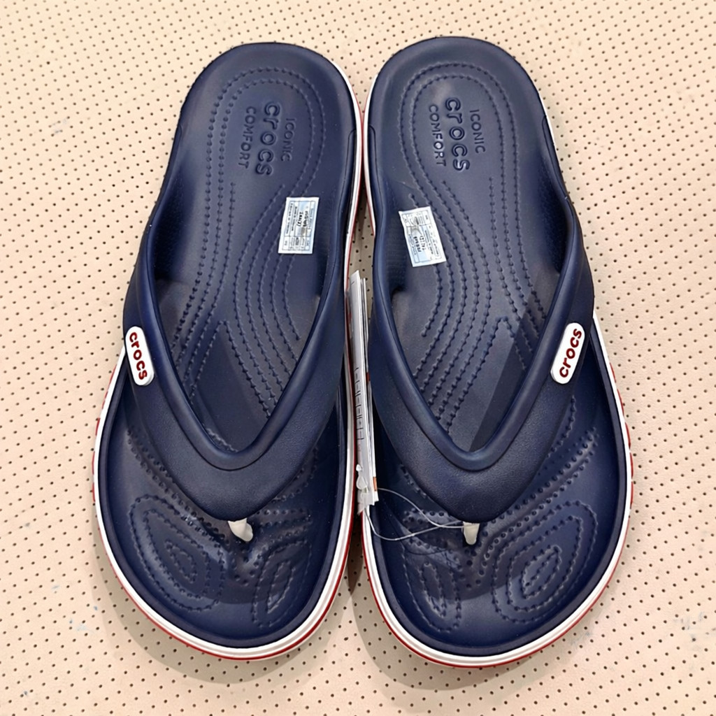 Crocs Bayaband Flip Flops Adult Sandals Men Women Unisex Comfort Shoes New
