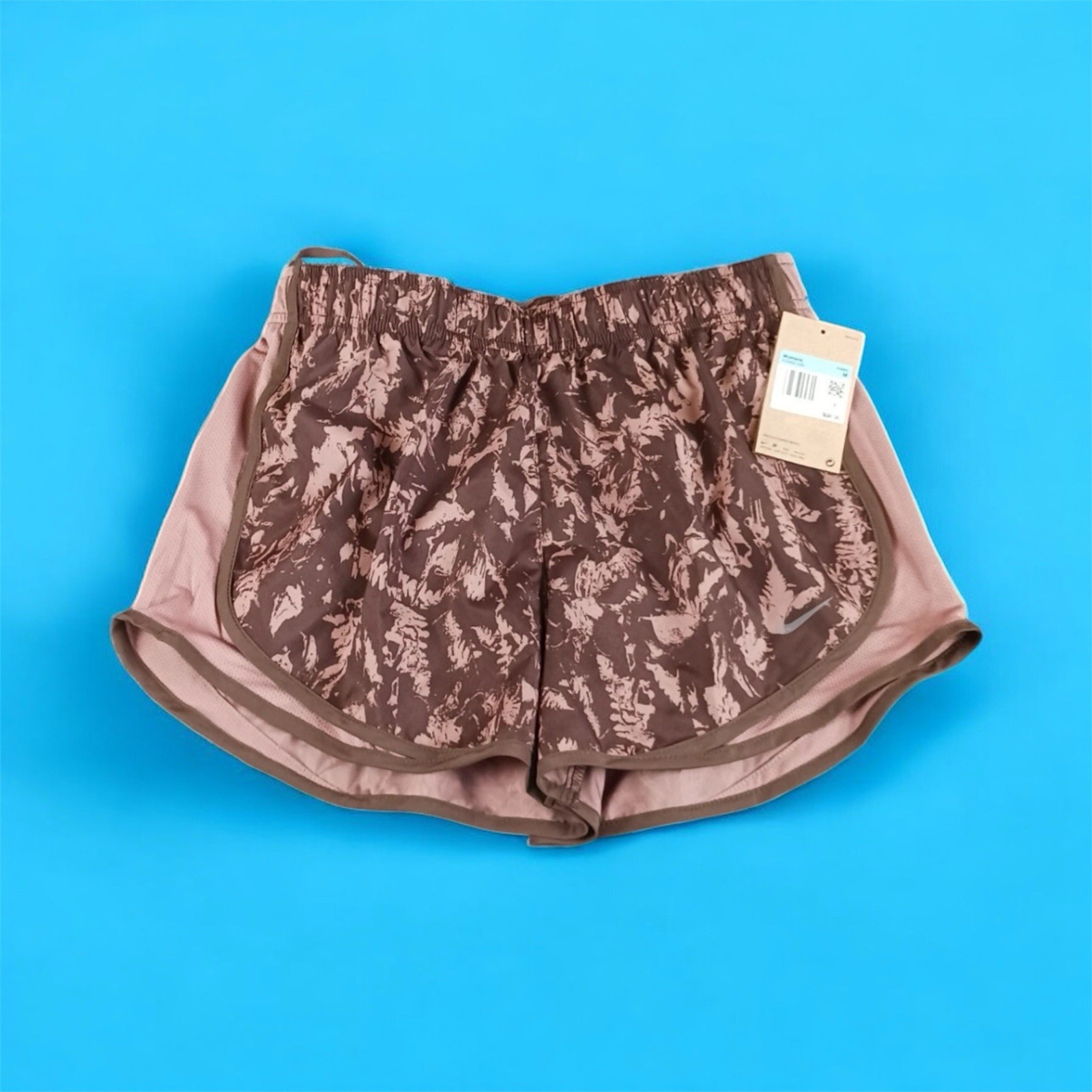 Nike Size Medium Womens Tempo One Printed Running Shorts MSRP $38.00