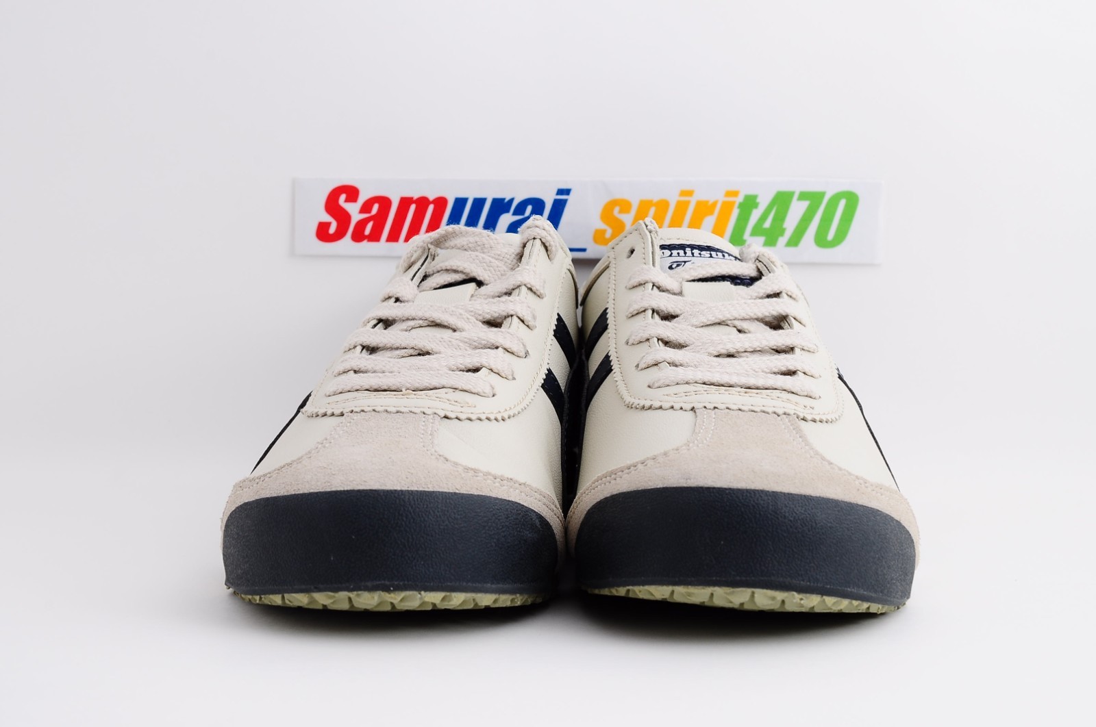 Onitsuka Tiger Genuine MEXICO 66 1183C102 BIRCH /PEACOAT US Buyer No Import duty