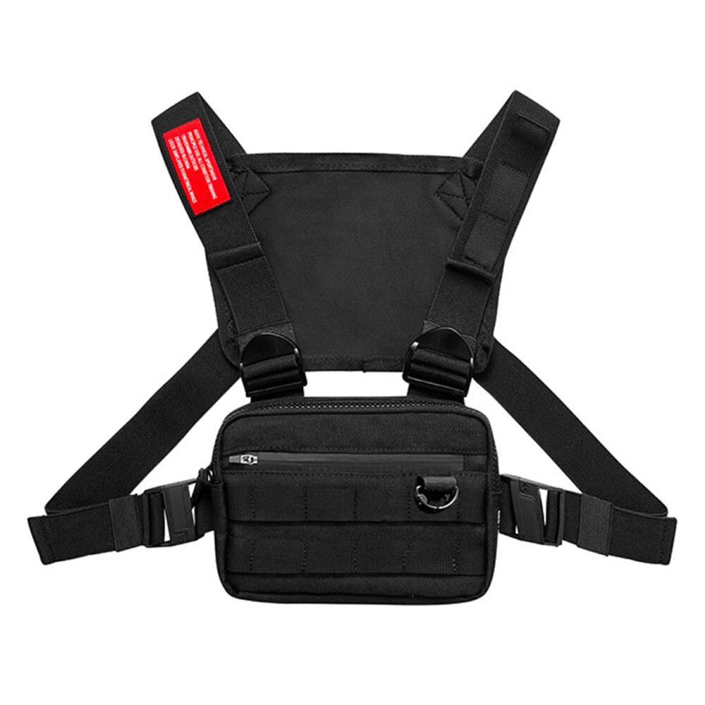 Tactical Combat Chest Rig Bag Front Pouch Molle Recon Kit Pack Hunting Airsoft
