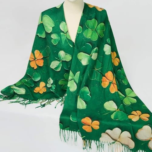 Van Gogh Art Print Scarf for Women Best Gift Soft Warm Cashmere Feel Art 09