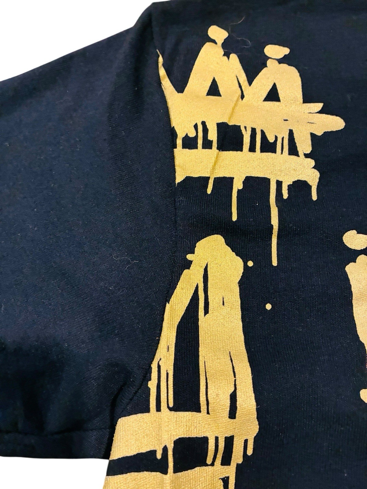 Popeye Beast Graphic T-Shirt Gold Chains Watch Brisco Brands Medium NWT Street