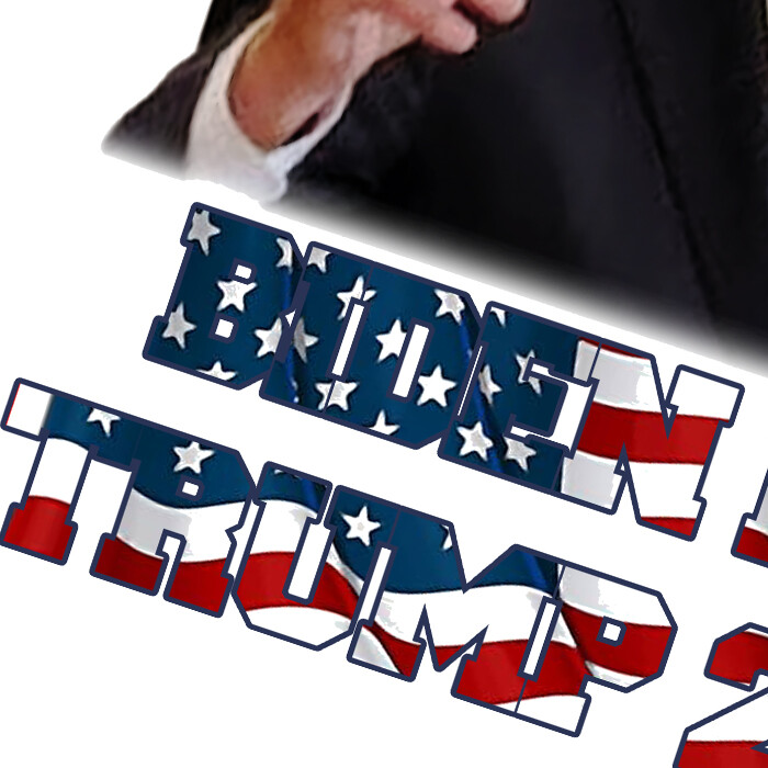 Biden For Donald Trump 2024 Maga Hat Funny Parody Custom Graphic T-Shirt