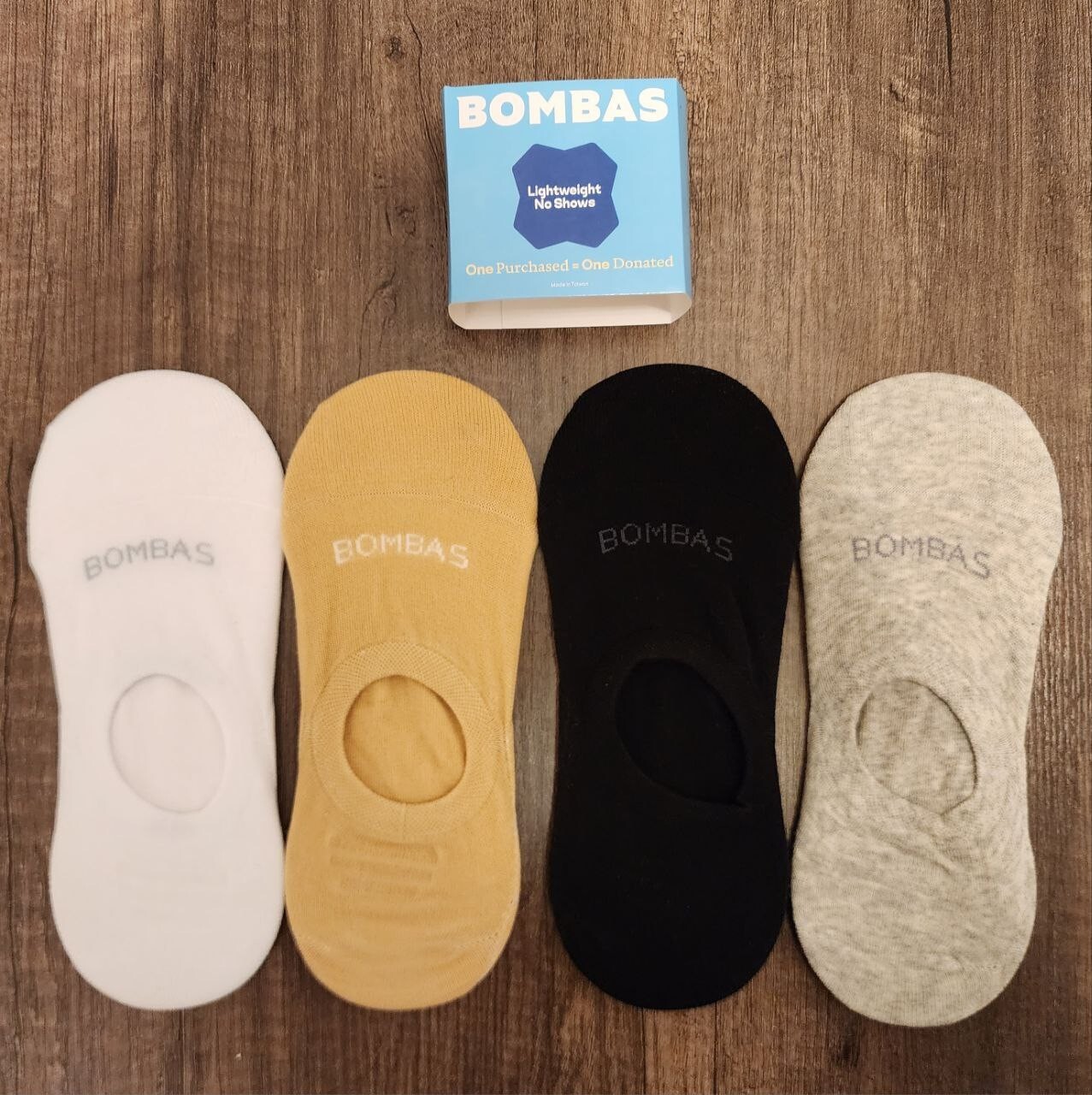 Brand New Bombas Womens Lightweight Medium No Show Sock TWO 4-Packs – USA Seller