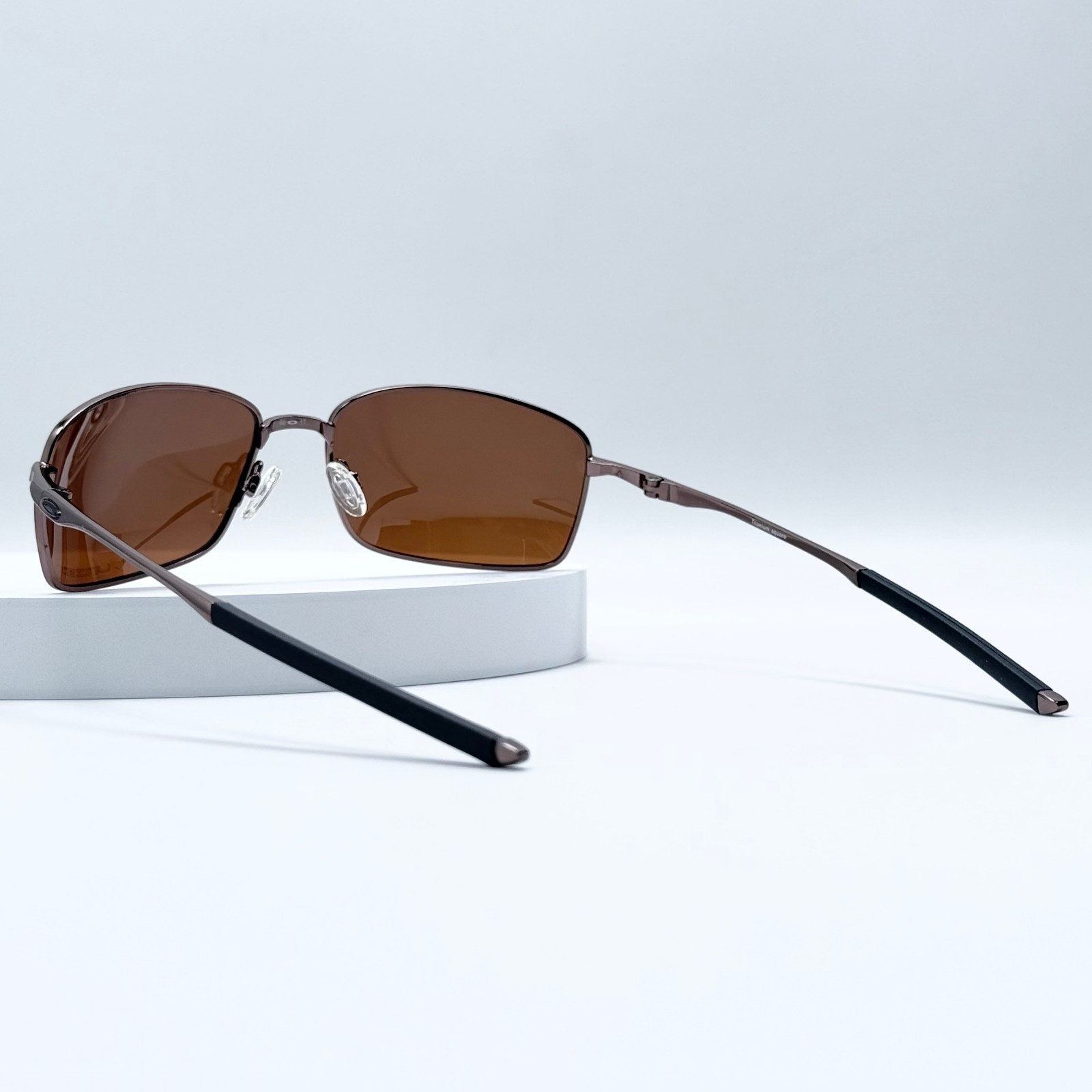 Oakley Square Wire OO4075 Tungsten Polarized Sunglasses 60mm New